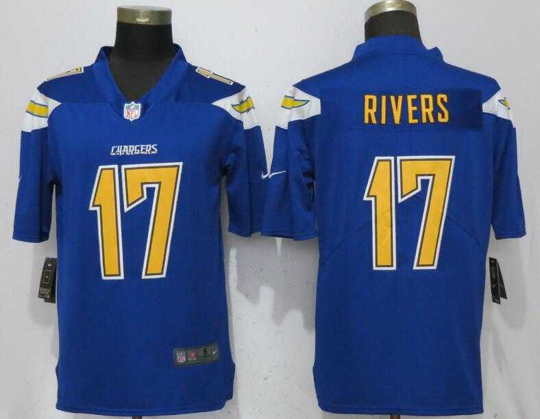 Nike Chargers 17 Philip Rivers Blue Color Rush Limited Jersey,We sell and wholesale Nike Chargers 17 Philip Rivers Blue Color Rush Limited Jersey on line form chian!